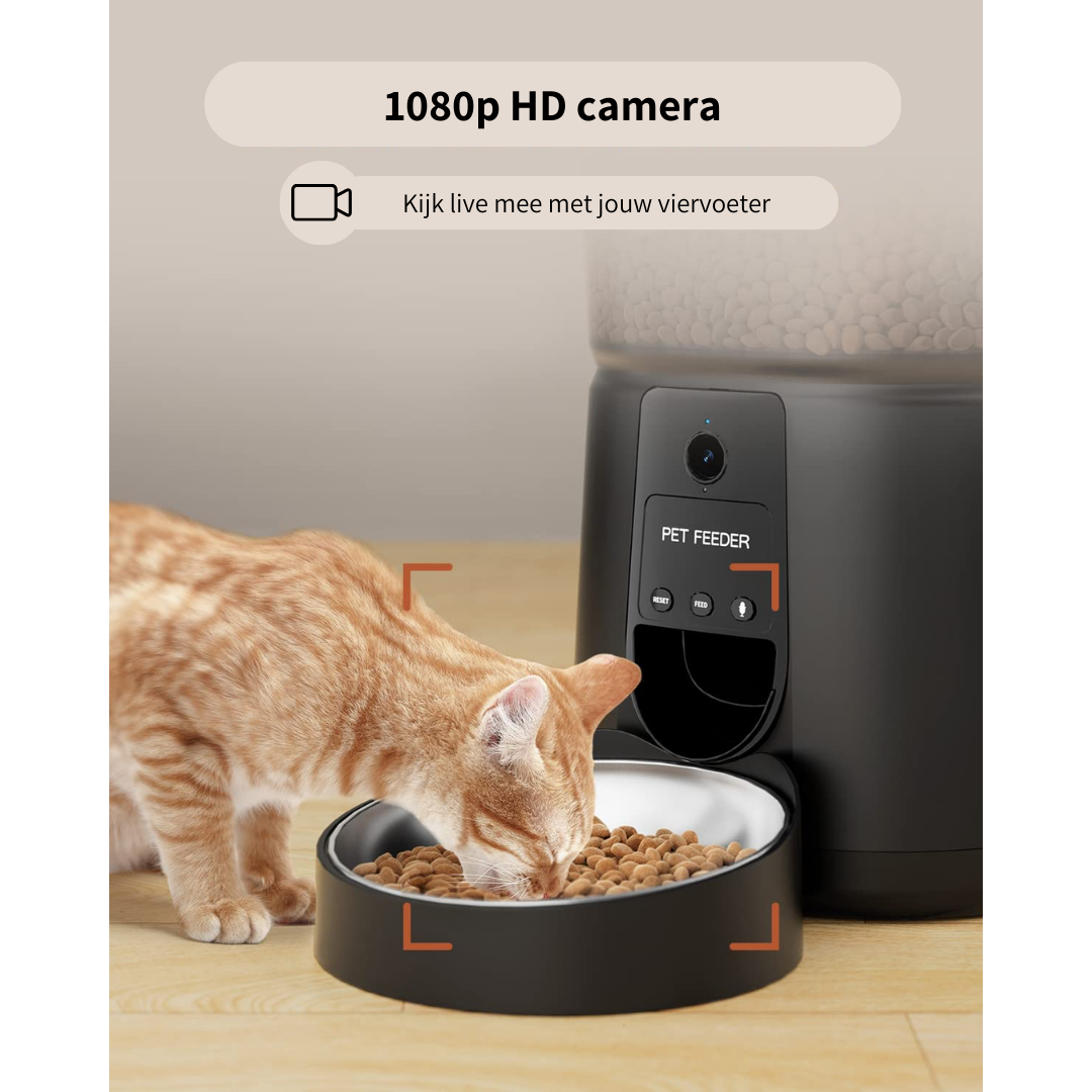 Puppy Kitty Automatische Voerbak Met Camera